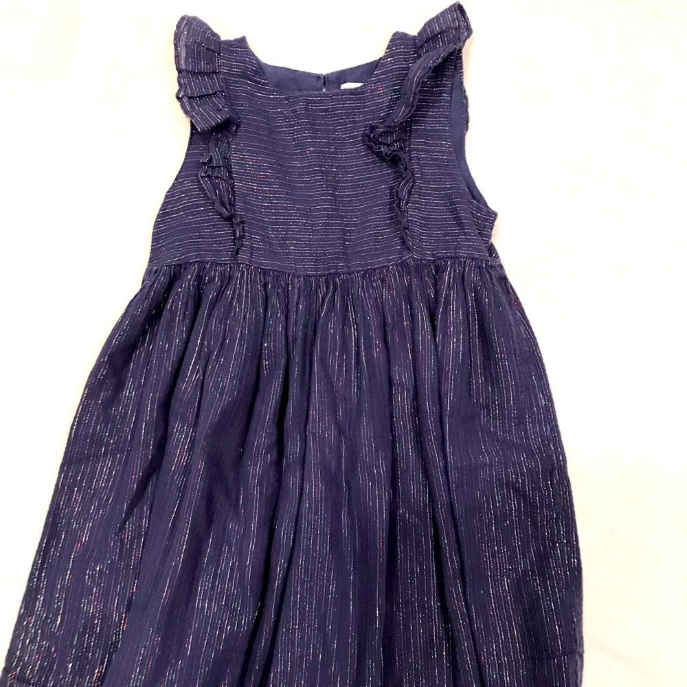 Girls Gymboree sparkle purple dress size 5T